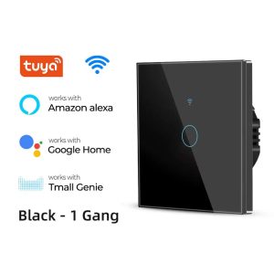 ZS-TYC3-SFM-11W-B, WiFi Smart Switch, 1 Gang, Black
