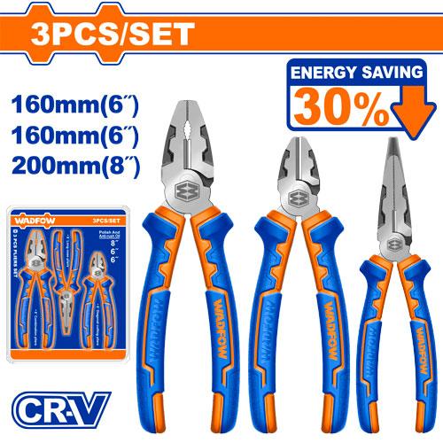 Wadfow 3-Piece Plier Set