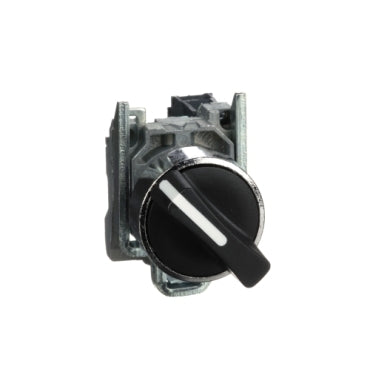 3 Position Selector Switch – XB2-BD33, Maintained Type, 22mm, Black Handle