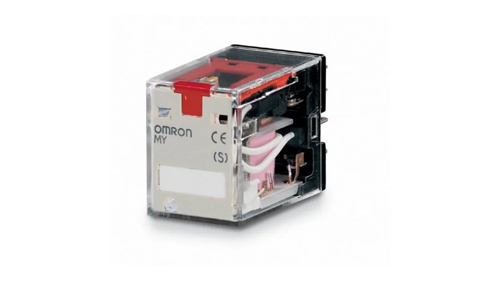 Omron MY2IN-24AC (S) 24VAC DPDT Power Relay 10A Plug-In Electromagnetic Industrial