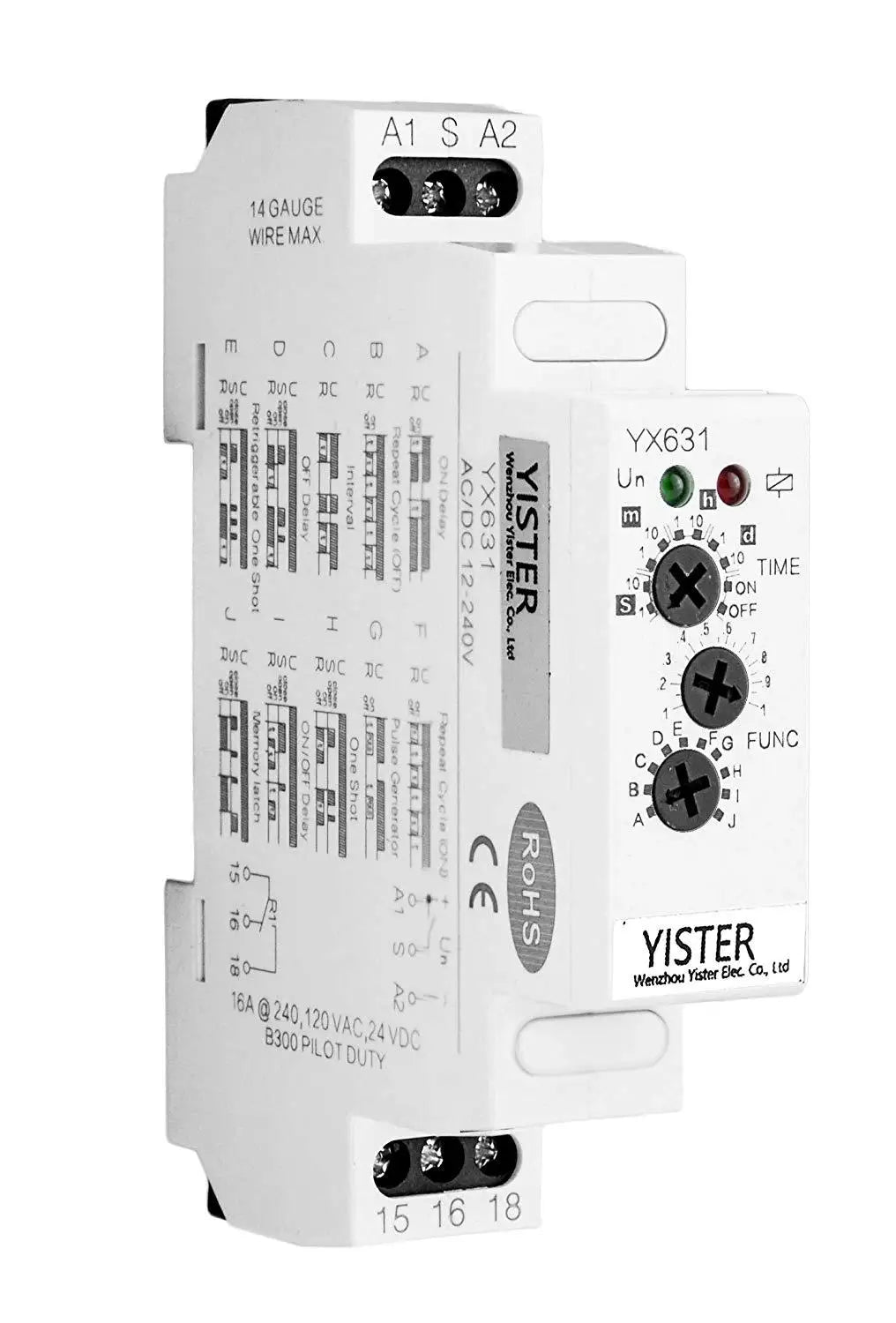 YX632 / YX532T – Multi-function Time Delay Relay
