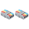 PCT-5233 Quick Connector Terminal 3 In-3 Out Lever Wire Connector