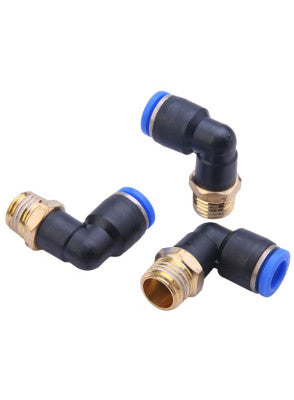 L-Shaped Two-Way Push-In Fitting PL8-01
