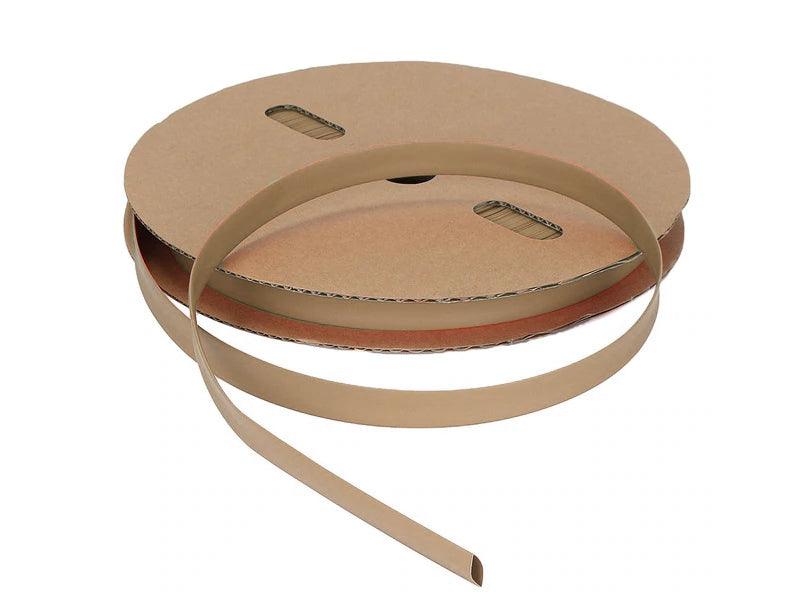 Heat Shrinkable Tube – Φ10 mm Brown, 100 m Roll