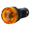 AD16-22SM AC 220V Flashing Pilot Lamp with Buzzer Yellow
