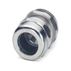 Steel Cable Gland – M12 × 1.5, Nickel-Plated Metal Gland for Industrial Cable Termination