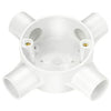 4-Way Electrical Circular Box – Secure and Versatile Wiring Solution