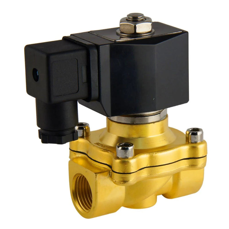 Brass Solenoid Valve – G¼″ Port, Model 6217/001.7241, DC 24 V