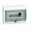 Kaedra Surface-Mount Weatherproof Enclosure, 1 Row × 12 Modules, 63A, IP65, Transparent Door, Double Insulated, UV & Impact Resistant – Schneider Electric SCH-KAEDRA-13981-1R12M-63A-IP65
