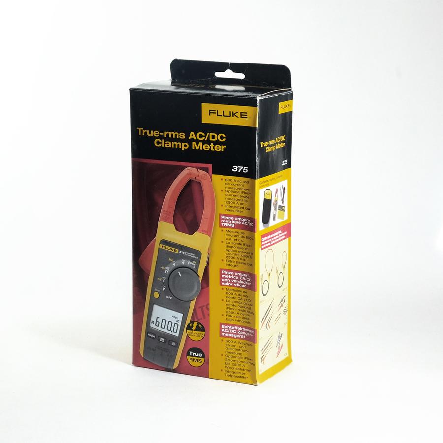 Fluke 375 True RMS AC/DC Clamp Meter – High-Performance Electrical Testing