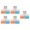 PCT-5226 Transparent Quick Connector Terminal 2 In-6 Out Lever Wire Connector