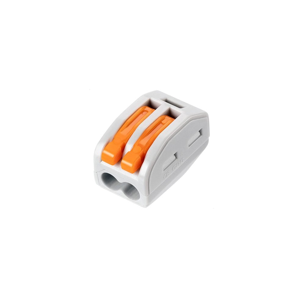 PCT-212 Quick Wire Connector – 2-Port Push-in Wiring Conductor Terminal Block (0.08–2.5mm²)