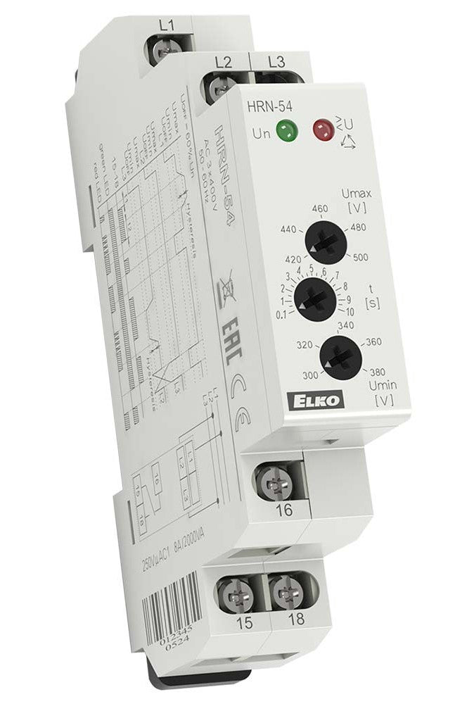 YX7310 – 3-Phase Voltage & Phase Protection Relay