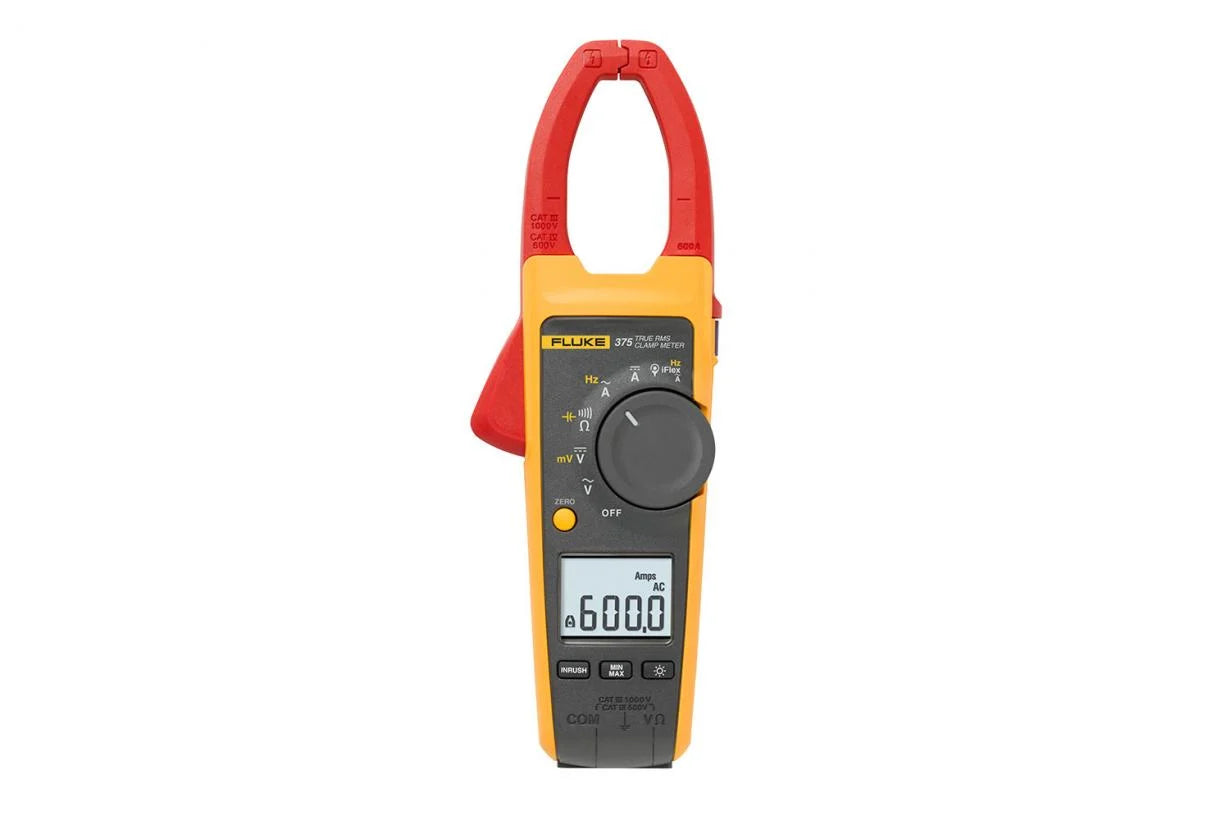 Fluke 375 True RMS AC/DC Clamp Meter – High-Performance Electrical Testing
