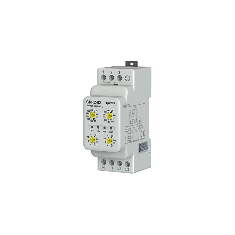 GKRC-02 – 3-Phase Voltage Monitoring Relay