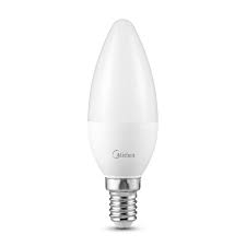 Midea LED Candlelight Bulb, 5W, 6500K Cool Daylight