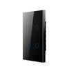 ZS-TYC3-SFM-41W-B, WiFi Smart Switch, 4 Gang, Black