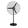 BINOKA AMS30 30" Heavy Duty Industrial Standing Fan — High-Velocity Metal Blade Pedestal Fan, Adjustable Height & Powerful 3-Speed Airflow