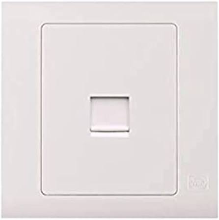 UNO Single Telephone Socket RJ11 Wall Outlet for Landline and PABX Systems
