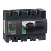 Compact INS125 4-Pole 125A Switch-Disconnector with Black Rotary Handle (IEC 60947-3) – Schneider Electric