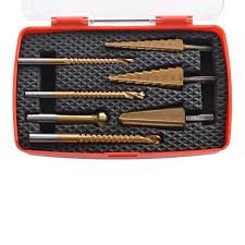 Ingco 6-Piece HSS Step Drill Bit Set AKSDS2061 – ING-DRL-STEP-6-AKSDS2061