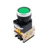 Spring Return Push Button Green LA38-11