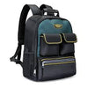 WINHUNT Tool Backpack – Large Capacity, Thickened Wear-Resistant Oxford Fabric, Multiple Pockets, Padded Back Support, Laptop Compartment, for Electricians and Techniciansv -Empty