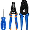 Wadfow crimping pliers, wire stripping pliers and screwdriver
