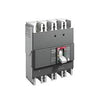 ABB 1SDA066535R1 Molded Case Circuit Breaker – A1A 125 TMF, 4 Pole, 125A, Fixed Front Terminal