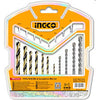 AKSDB1901 19-Piece Drill & Screwdriver Bits Set – Multi-Purpose Kit