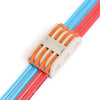 PCT-224 Quick Connector Terminal 4 In-4 Out Lever Wire Connector