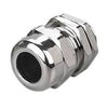 Steel Cable Gland – M12 × 1.5, Nickel-Plated Metal Gland for Industrial Cable Termination