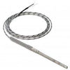 Omron E52-ELP6-100-2-A PT100 Temperature Sensor 6 mm Dia × 100 mm Stainless Probe 2 m Cable
