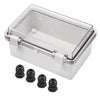 Buckle Plastic Distribution Box FD-KT 400×300×170 Transparent Cover