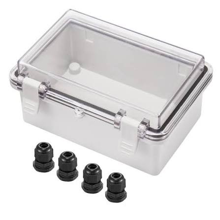Buckle Plastic Distribution Box FD-KT 400×300×170 Transparent Cover