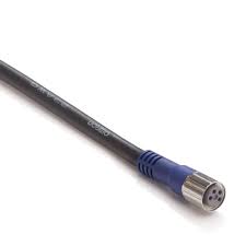 Omron XS3F-LM8PVC4S5M 5 m M8 4-Pin Sensor/Actuator Cable Female PVC IP67