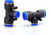 T-Shaped Three-Way Union Connector PE6