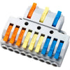 PCT-923 Quick Connector Terminal 3 In-9 Out Lever Wire Connector