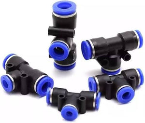 T-Shaped Three-Way Union Connector PE12