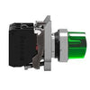 Illuminated 2 Position Selector Switch GREEN XB4-BK2462 1NC