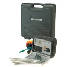 Megger DET4 Series Digital Earth/Ground Resistance Tester, Four-Terminal Ground Tester