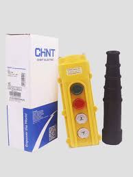 Chint NP3-1A Crane Control Push Button – 1NO Momentary Industrial Pendant Type