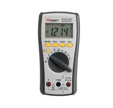 Megger AVO410 TRMS Digital Multimeter, True RMS Electrical Multimeter for Industrial Use