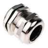Steel Cable Gland – M12 × 1.5, Nickel-Plated Metal Gland for Industrial Cable Termination