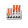 PCT-215 Quick Wire Connector – 5-Port Push-in Terminal Block (0.08–2.5mm²)