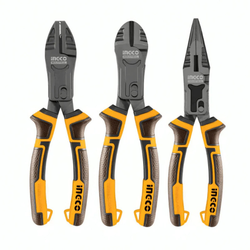 Ingco 3 Pcs Compound Action Pliers Set HKCPS5831
