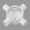4-Way Electrical Circular Box – Secure and Versatile Wiring Solution