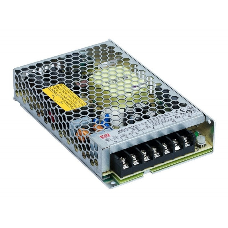 UNO RS-150-12 – 12V 12.5A Power Supply  Output Power: 150W Output Voltage: 12V DC Current: 12.5A