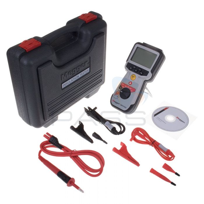 Megger MIT410-2 Insulation Resistance Tester, CAT IV Digital Insulation Tester for Electrical Maintenance