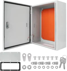 1200×800×300 mm Steel Electrical Enclosure – Extra-Large IP65 Wall-Mounted Industrial Cabinet